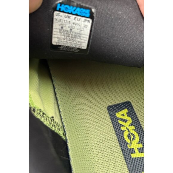 Hoka One One Arahi 6 Mens 14 2E Wide Athletic Shoes Blue Green White Running - Picture 9 of 9